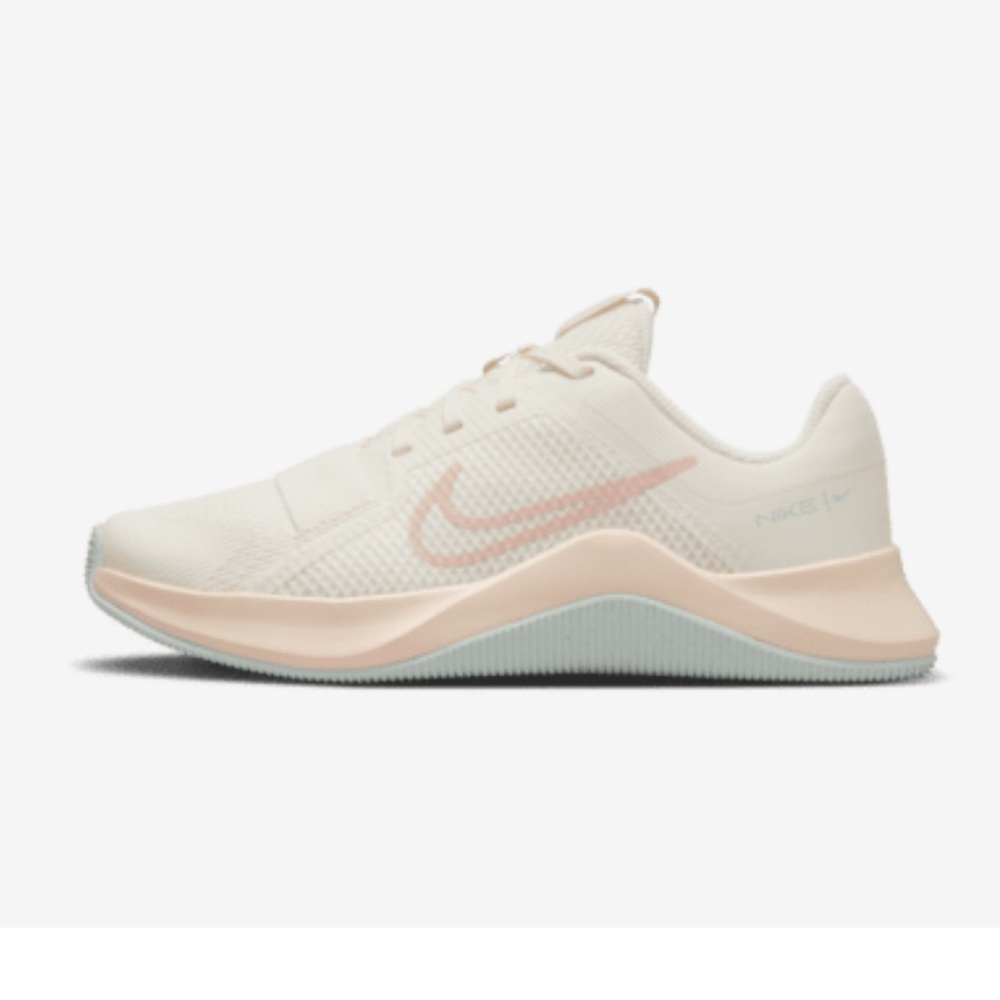 Nike Women's MC Trainer 2 in Pale Ivory/Guava Ice/Light Silver/Pink Oxford